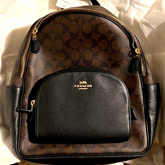 ❌sold❌ Canva Coach Backpack. NWT - Picture 1 of 5